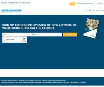 Floridawarehousesforsale.com(Florida Warehouses For Sale) Screenshot