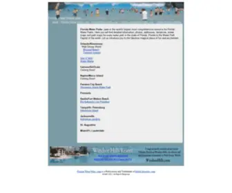 Floridawaterparks.com(Florida Water Parks .com) Screenshot