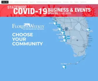 Floridaweekly.com(Florida Weekly creates an informative newspaper) Screenshot
