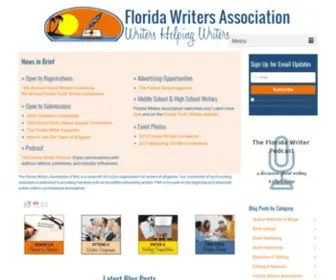 Floridawriters.net(Writers Helping Writers) Screenshot