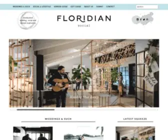 Floridianweddings.com(Florida Wedding Inspiration Blog) Screenshot