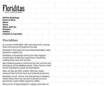 Floriditas.co.nz(Floriditas Cafe and Restaurant) Screenshot