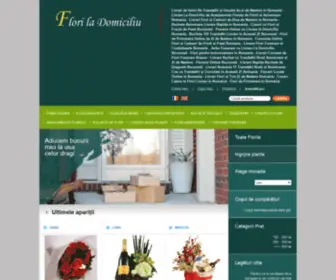 Floriladomiciliu.ro(Magazin de flori online) Screenshot