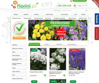 Florini.com.pl(Internetowy sklep ogrodniczy) Screenshot