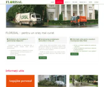 Florisal.ro(Pentru un oras mai curat) Screenshot