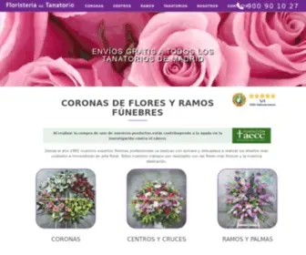 Floristeriadeltanatorio.es(▷ Coronas Fúnebres y Centros Funerarios) Screenshot
