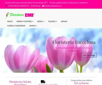 Floristeriaemi.net(▷ Floristería Barcelona) Screenshot