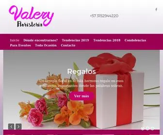 Floristeriaenneiva.com(Floristería Valery en Neiva) Screenshot