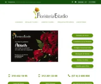 Floristeriaestadio.com(Floristería Estadio) Screenshot