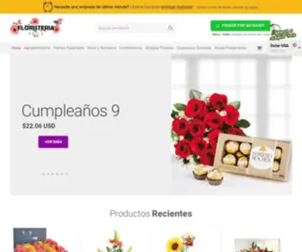 Floristeriahuila.com(Floristería Huila) Screenshot