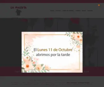 Floristerialamaceta.com(▷ Comprar flores y plantas) Screenshot