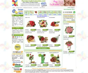 Floristeriasencolombia.com(Floristerias en Colombia) Screenshot