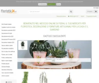 Floristik24.it(Forniture per floristica e artigianato) Screenshot