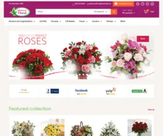 Floristmukilteo.com(Barbara's Floral) Screenshot