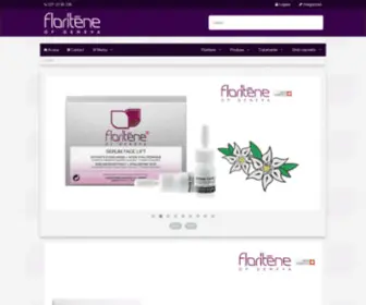 Floritene.com.ro(Floritene of Geneve) Screenshot