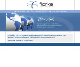 Florka.hu(Webtárhely) Screenshot