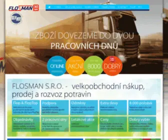 Flosman.cz(Velkoobchodní) Screenshot