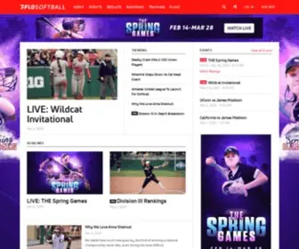 Flosoftball.com(Articles, Videos & News) Screenshot