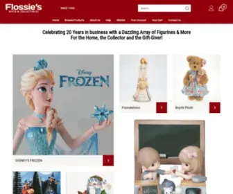 Flossiesgifts.com(Flossie's Gifts & Collectibles) Screenshot