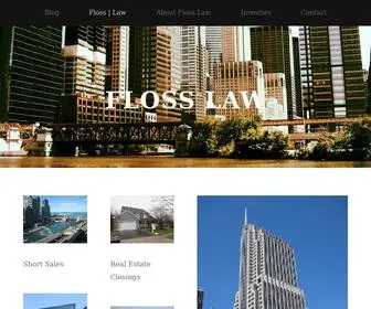 Flosslaw.com(Floss Law) Screenshot