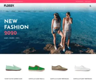 Flossy-STyle.com(Tienda online oficial de zapatillas de moda Flossy Style) Screenshot