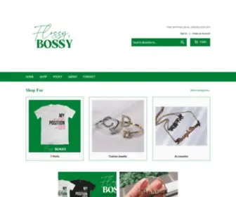 Flossyandbossy.com(Flossy and Bossy) Screenshot