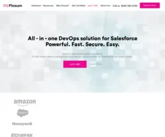 Flosum.com(Continuous Integration) Screenshot