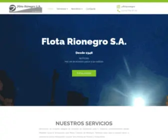 Flotarionegro.com(Flota Rionegro S.A) Screenshot