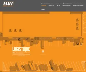 Flotfrance.fr(Import, export & Transport de marchandises en France) Screenshot