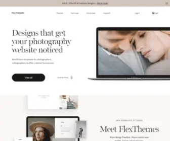 Flothemes.com(Stunning WordPress Themes for Photographers) Screenshot