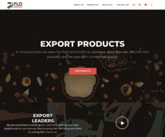 Flotrading.com(Gourmet and Organic Products from Latin America) Screenshot