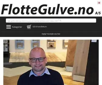 Flottegulve.no(Flottegulve.com er leveringsdyktig i alle slags gulv) Screenshot