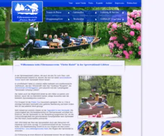 Flottes-Rudel.de(Spreewaldstadt Lübben) Screenshot