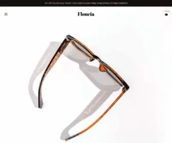 Floucia.com(Stylish Shades For The Everyday Woman) Screenshot