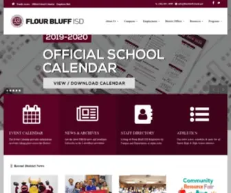 Flourbluffschools.net(Flour Bluff ISD) Screenshot