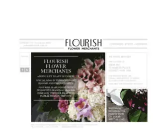 Flourish.com.au(Flourish Flower Merchants) Screenshot