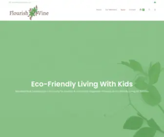 Flourishandvine.com(Collaboration Among Eco) Screenshot