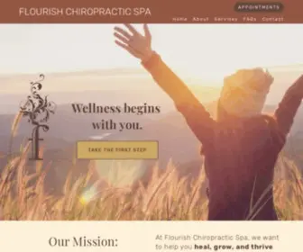 Flourishchiropracticspa.com(Seattle Self) Screenshot