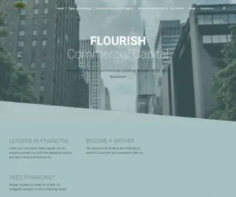 Flourishcommercialcapital.com(Flourish Commercial Capital) Screenshot