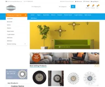 Flourishconcepts.com(Complete Home Decor Site) Screenshot