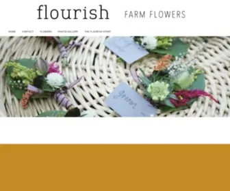 Flourishfarmflowers.com(Flourish farm flowers) Screenshot