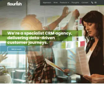 FlourishWorld.com(Optimise, Elevate, Transform CRM) Screenshot