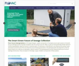 Flovac.com(Flovac Vacuum Sewerage Systems) Screenshot