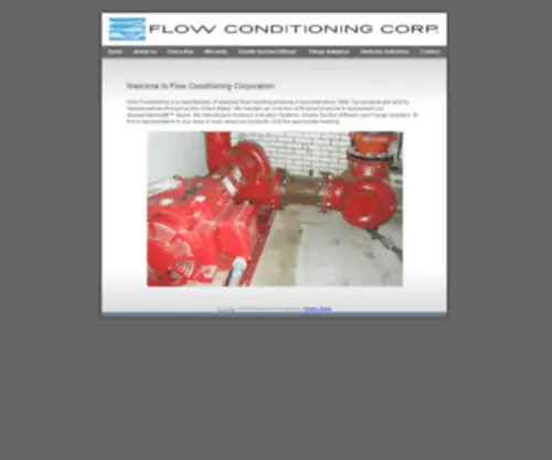 Flow-C.com(Flow Conditioning Corp) Screenshot