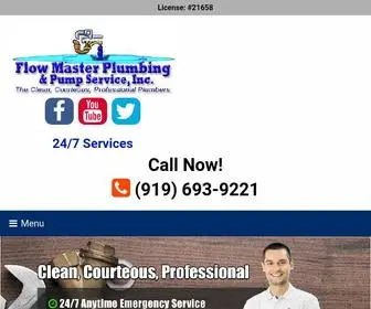 Flow-Masterplumbing.com(Plumbing Service Contractor Company) Screenshot