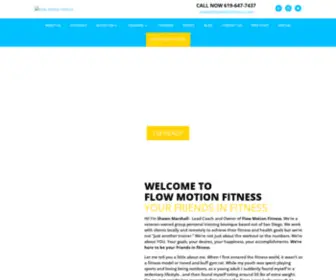 Flow-Motion-Fitness.com(Flow Motion Fitness) Screenshot