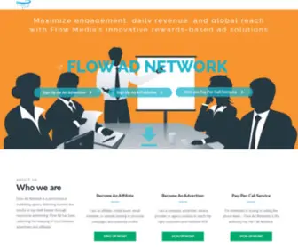 Flowadnetwork.com(Best Pay Per Call Affiliate Marketing Company) Screenshot