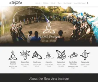 Flowartsinstitute.com(Flow Arts Institute) Screenshot