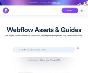 Flowbase.co(Webflow Components) Screenshot