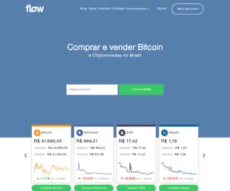 Flowbtc.com.br(Flowbtc) Screenshot